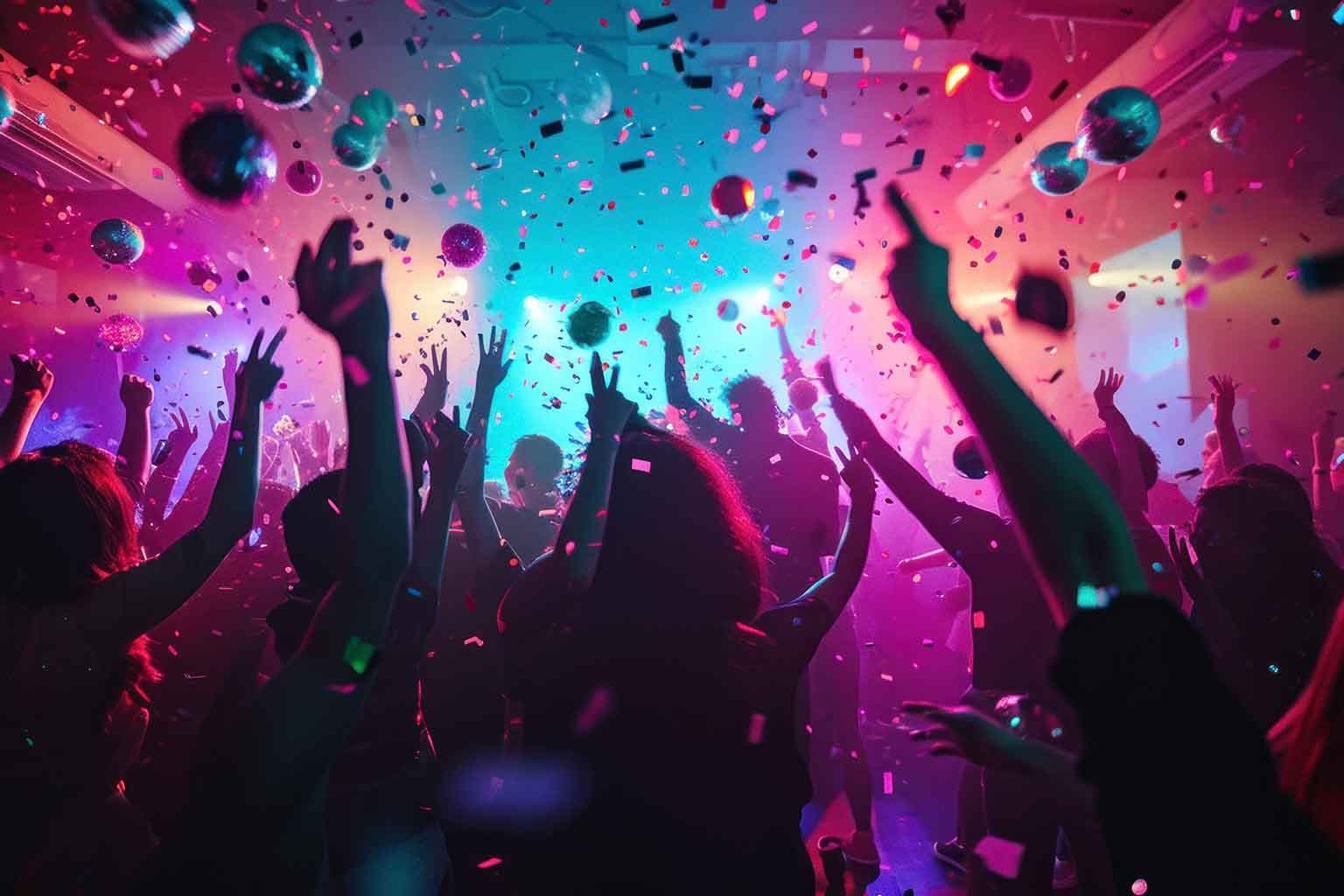 Scène de fête